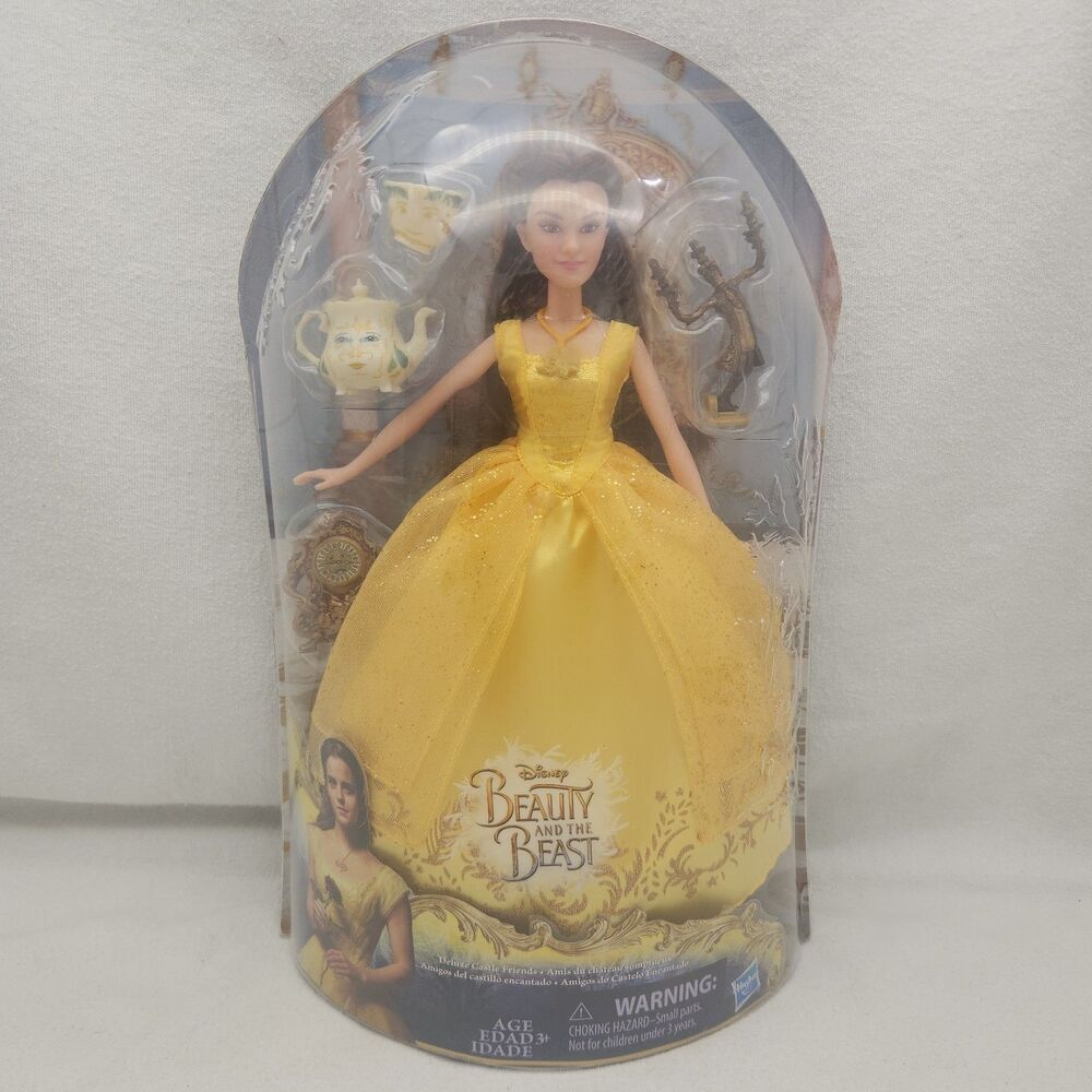Doll Disney Beauty And The Beast Belle Deluxe Castle 4 Friends C3981 2017 NEW